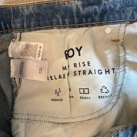 Lucky Brand distressed boy jeans, size 12/31 - Picture 7 of 12